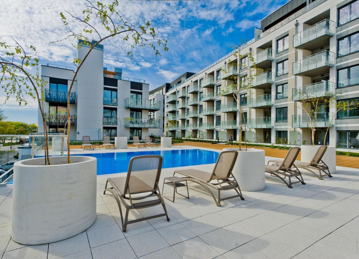 Porty B103 Nadmorskie Tarasy Pool Sauna Parking Kolobrzeg Exterior photo